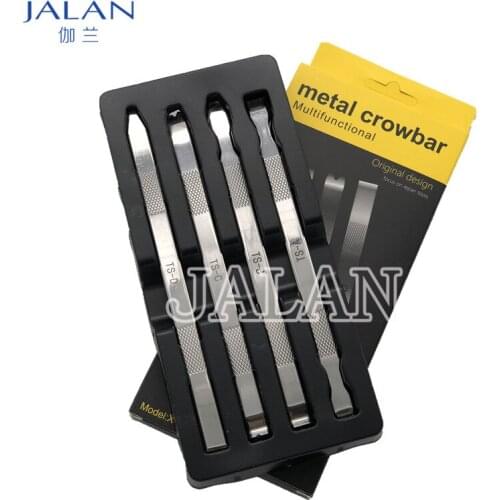 Mobile Phone Pry Opener Tool kit Metal Crowbar For Back Cover Glass Housing Battery Disassembly