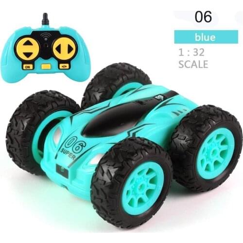 RC Car 2.4G Double-sided Bounce Drift Stunt Cars Four-wheel Drive Rollover Mini High-speed Remote Control Toys Vehicles
