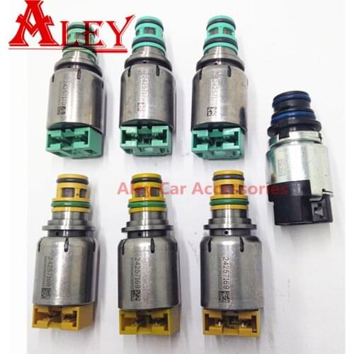 OEM Tested 6T45E 6T40 Control Module Solenoid Programming For CRUZE Latest Version 2012-Up 24257169 24257170 8040953Y01 7PCS