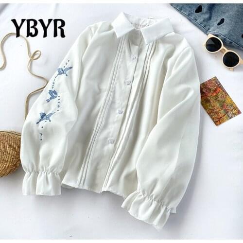 Блузки с вышивкой YBYR China At AliExpress