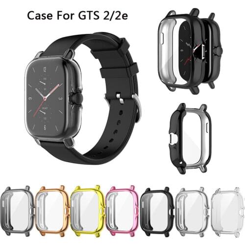 Full Screen Protector Case Cover For Amazfit GTS 2 2e GTS2 Watch Soft TPU Shell Replacement Cases For Xiaomi huami Amazfit GTS 2