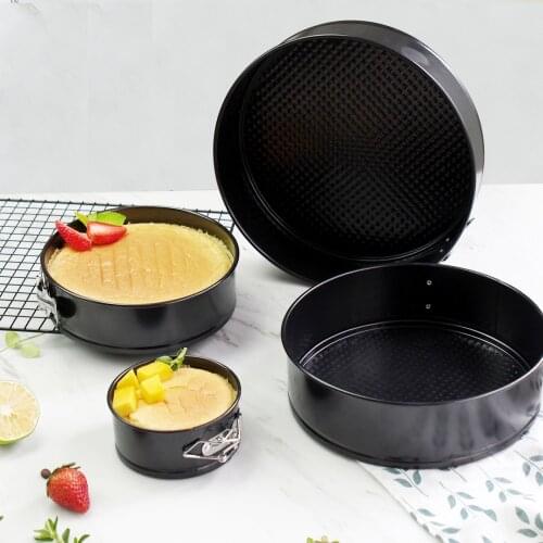 1Pieces 4/7/9/10" Non Stick Cake Mold Baking Pan Tray Spring Form Round Bakeware Set Baking Dishes Springform Pans Dropshipping