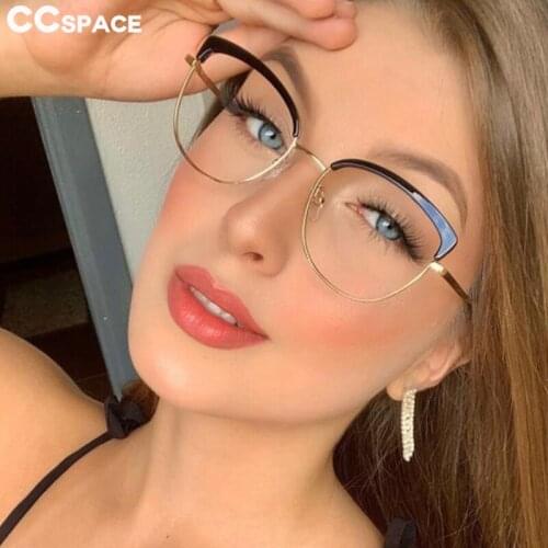 51107 Womens Cat Eye Anti-Blue Light Glasses Frame Optical Fashion Computer Eyeglasses