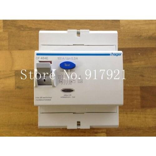 [ZOB] Hagrid CF484E 4P100A circuit breaker 0.3A RCCB