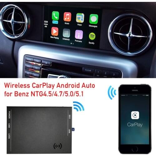 Wireless Mercede carplay SLC Class R172 2011 - 2015 NTG4.5/4.7 System car play OEM integration box android auto ios mirror link