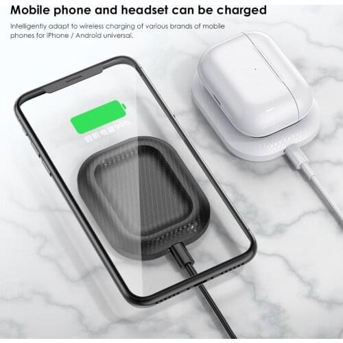 2 in 1 3W QI Wireless Charger Dock Station Pad For Apple Airpods 2 AirPods Pro iPhone 8Plus X XS XR Xs 11 Pro Max Charge Base