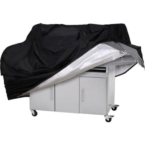 BBQ Cover Waterproof Grill Accessories Barbecue Covers for Weber Gas Large Barbeque UV Outdoor Garden