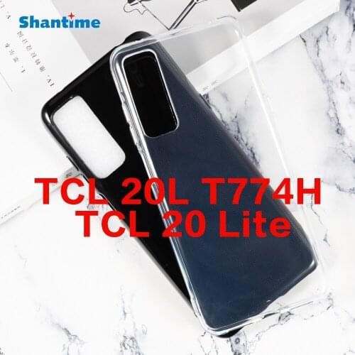 For TCL 20 Lite Case Ultra Thin Crystal Clear Shock Absorption Technology Bumper Soft TPU Cover Case For TCL 20L T774H