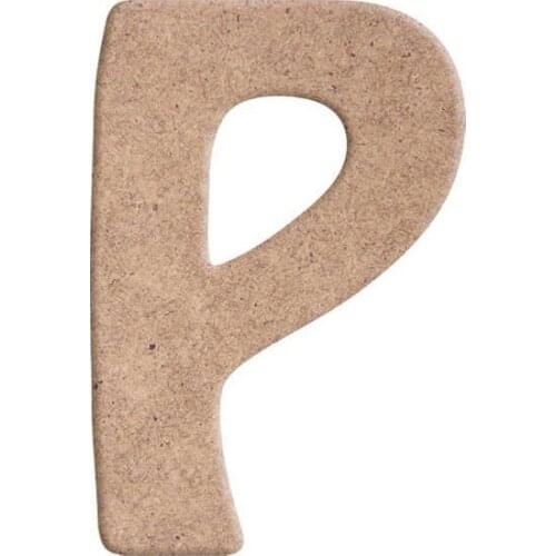 DH20 Wall ''p'' Letter CODE: DH20 paintable decorative objects декоративные предметы под роспись