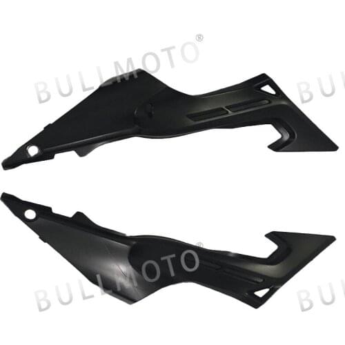 For Honda cb650f 2017 2018 2019 Motorcycle Matte black unpainted Surface & carbon Rear tailstock side panel Two styles