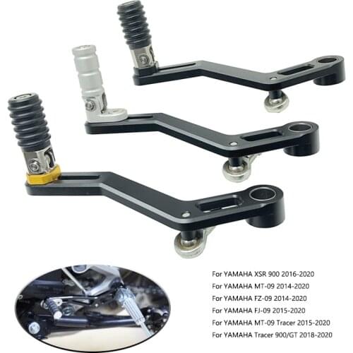 MT09 Gear Shift Lever For YAMAHA MT-09 FZ-09 FJ-09 MT 09 Tracer 900/GT XSR900 14-2020 Motorcycle Adjustable Left Shifter Pedal