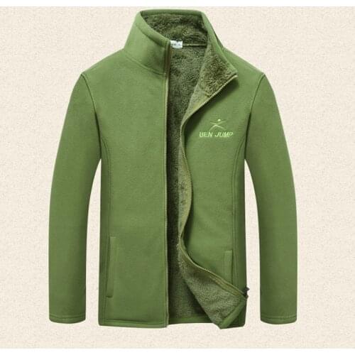 Coat Mountain Climbing Trekking Hiking Jackets Man Winter Outing Polar Fleece Jacket Outdoor Thickening Camping Tourism