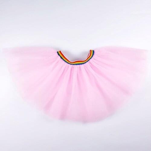 New Brand Baby Girl Clothes Pink Tutu Skirt Kids Princess Girls Skirt Ball Gown Pettiskirts Birthday Party Kawaii Skirts