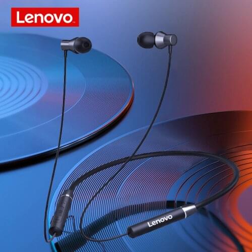 Original Lenovo True Wireless BT 5.0 Magnetic Sports Running Headset Earplug Waterproof Earphones Noise Canceling
