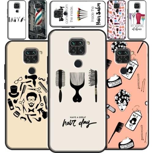 Hairdresser Comb Hair Salon For Xiaomi Redmi 9 9C 8 A K30 Ultra Case For Redmi Note 9 Pro Note 7 8Pro 8T 9S Cover