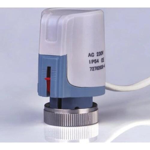 AC220V Normally Open Normally close Thermal Electric Actuator for Manifold in flooring Heating System parts radiator Actuator