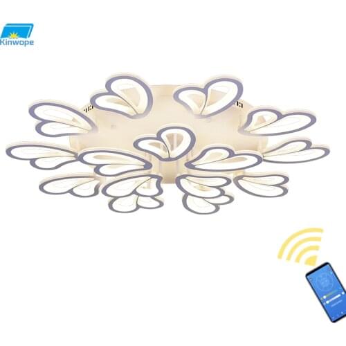 Simple Modern Butterfly Ceiling Lamp Creative Living Room Lamp Stylish Atmosphere Personality Warm And Romantic Bedroom Lamps