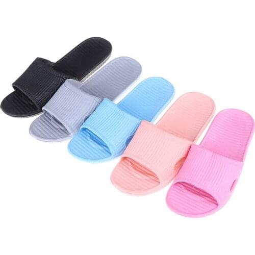 Unisex Slides Women Slippers Female Summer Tap Home Shoes Platform Beach Bath Shower Flip Flops House Sandals for Ladies Mens