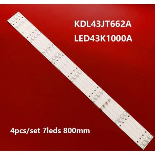 5kit LED backlight strip for Toshiba L43s3900fs l43s3900