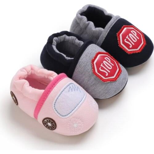 Cartoon Baby Shoes Girls Soft Casual Shoe 2021 Autumn Baby Girl Slipper Toddler Boy Newborn Shoes First Walker