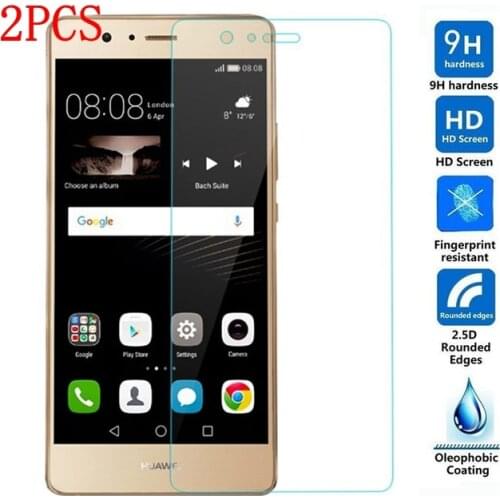 2PCS Original Tempered Glass For Huawei P9 Lite Screen Protector Thoughed protective film For Huawei P9 Lite glass