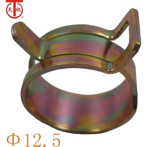 12.5 ) Q673B ( QC621 ) Steel strip type elastic ring hoop ( Pipe clamp ) 50 pieces/lot