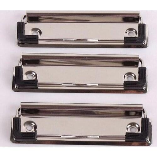 Portable New 500pcs Metal Board Clips Strong Stationery Clip 10cm School Office Document Metal Clip Accessories With Clips