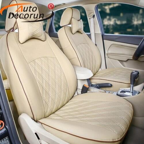 AutoDecorun PVC leather custom covers seat for Hyundai Veracruz 2007 seat covers for cars accessories seat cushions Protectors