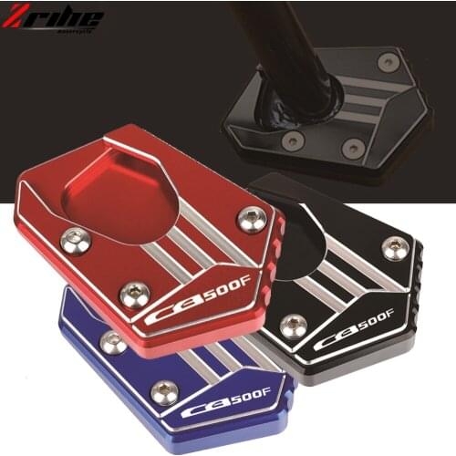 For HONDA CB500F CB 500F 2013-2021 2014 2015 2016 2017 2018 2019 2020 Motorcycle Kickstand Side Stand Enlarge Plate Extension