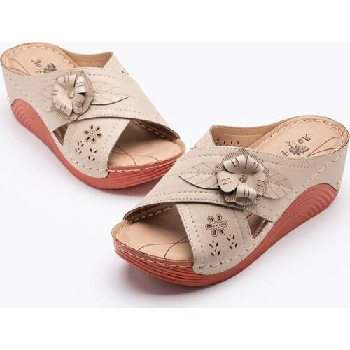 H-40 Women slippers Beach Shoe Leisure Female Shoes Casual Dual-purpose Sandal Soft Shoes Womens Sandals Zapatos Mujer