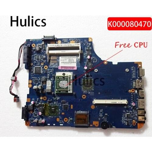 Hulics Original Motherboard For Toshiba Satellite L500D L505D Main board KSWAE LA-4971P K000080470