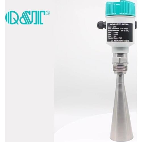 3mm accuracy level measuring tool SS304 flange connection radar meter for powder tank