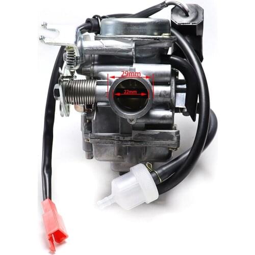 PD22J 22mm Carbonized Motorcycle Carburetor for China PD22J 50cc 60cc 80cc 100cc 139QMB 139QMA Scooter Moped ATV Kart