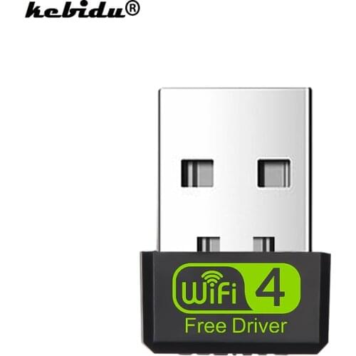 Kebidu Mini 150Mbps USB Wireless Network Card RTL8188GU 802.11b/n/g Free Driver Wireless USB Wifi High Speed WiFi LAN Adapter