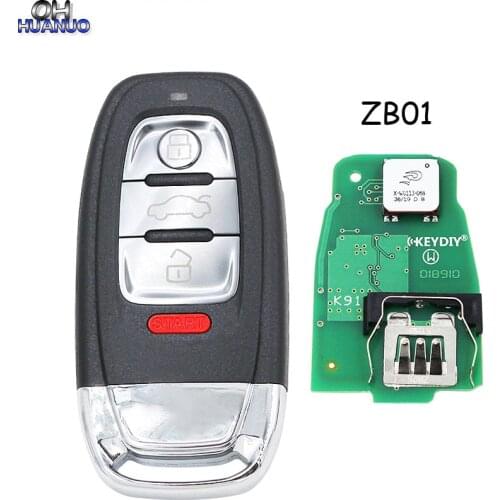 KEYDIY Universal Smart Key ZB01 for KD-X2 Car Key Remote Replacement Fit More than 2000 Models