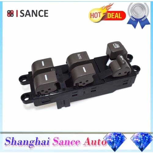ISANCE Electric Window Master Switch Button XF5Z-14529-FAA For Mercury Villager & Nissan Quest 3.3L V6 1999 2000 2001 2002