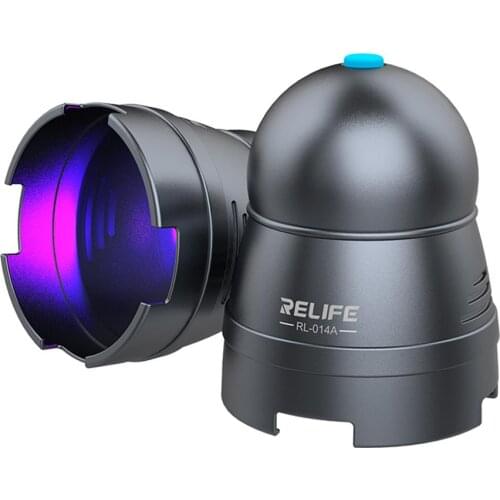RELIFE RL-014A Efficient UV curing lamp USB Adjustable Time Switch Portable Headlamp Bead Green Oil Glue Curing Tool