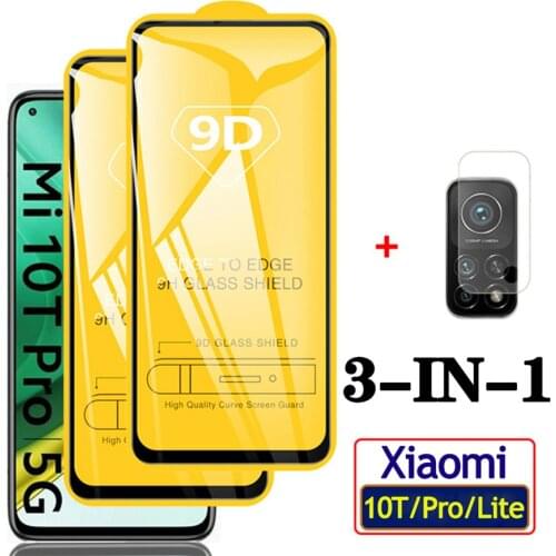 Mi-10t glass, 9d glass for mi10t pro xiaomi 10 t lite tempered glass mi 10t pro screen protector mi10t xiaomi mi 10 t pro glass
