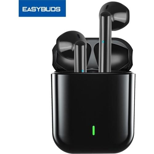EASYBUDS Semi-in-ear Wireless Earbuds Headset BT5.1 Noise Reduction Waterproof Sports Earphones With 300mAh Charging Box