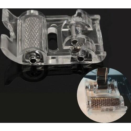 New Arrival Portable Sewing Machine Parts Press Foot Presser Leather Roller Foot For Brother Household Sew Machine Accessories