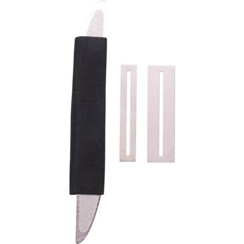 Guitar Fret File Professional Luthier Tool Stainless Steel File for Guitar Frets with Diamond Abrasives for Bass Ukulele