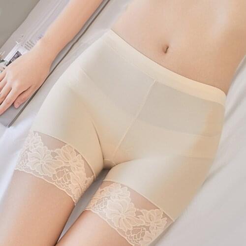 Sexy Safety Short Pants Women Elastic Waist Safety Shorts Underwear Women Safety Briefs Womens Safety Pants Shorts Panties