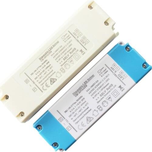 Flicker-free 30-42W 1.0A 30-42Vdc Triac Dimmable led driver TUV CE SELV isolation design 3 years warranty