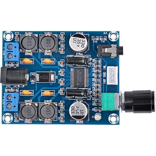 TPA3118D2 Stereo Power Amplifier Module DC 12V 24V 28V Dual Channel 45W*2 Digital HD Edition Audio Power Amplifier Board