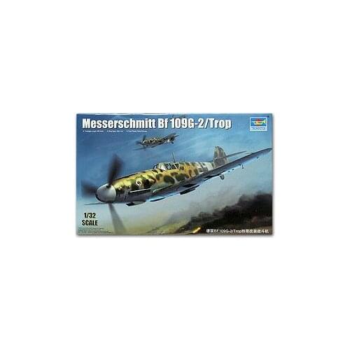 Trumpeter 1/32 scale model 02295 Messers Mitter Bf109G-2 Fighter Tropical