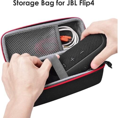 Waterproof Hard Shell Speaker Carrying Case for JBL Flip 4 Portable Bluetooth Speaker Dustproof Carrying Storage Case