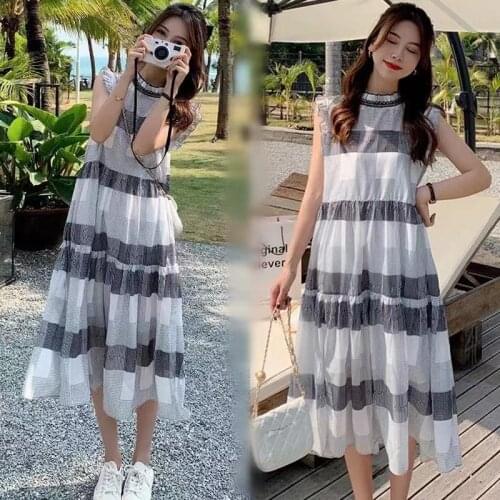 XinCOOLEr Summer Dresses In A Cage
