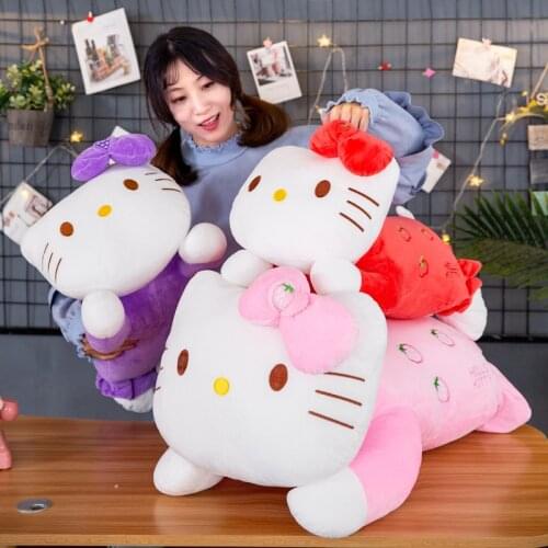 Japanese anime version cat pillow plush toy doll cat nap pillow child doll christmas birthday gift plush doll