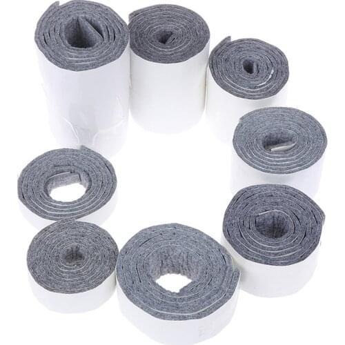 1Roll 100cm Felt Protective Mat Self-adhesive Non-slip Felt Mat Furniture Foot Mat Floor Protector Wear-resistant Table Foot Mat