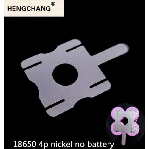 18650 4P Nickel Thickness 0.18mm Spotwelding U-Shaped Connector Lithium Battery Plating Sheet Steel 10 Pcs Dropshipping